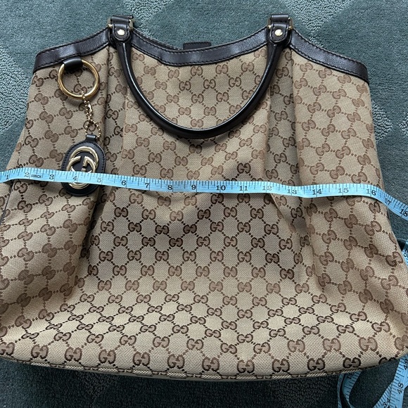 Authentic Gucci Large Sukey Tote Bag - Picture 7 of 9